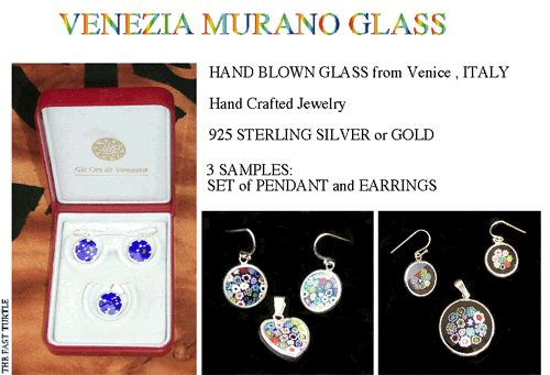 VENEZIA MURANO GLASS front page